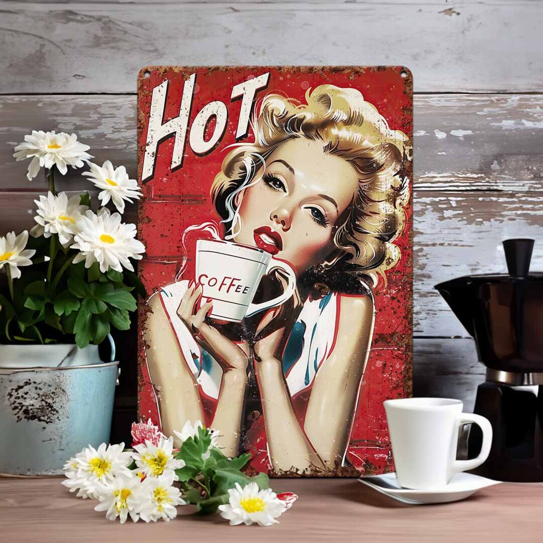 Decorative Rustic Metal 1 Coffee Cup Mug Sign Farmhouse Kitchen Home Wall Decor Decorative Rustic Metal 1 Coffee Cup Mug Sign Farmhouse Kitchen Home Wall Decor